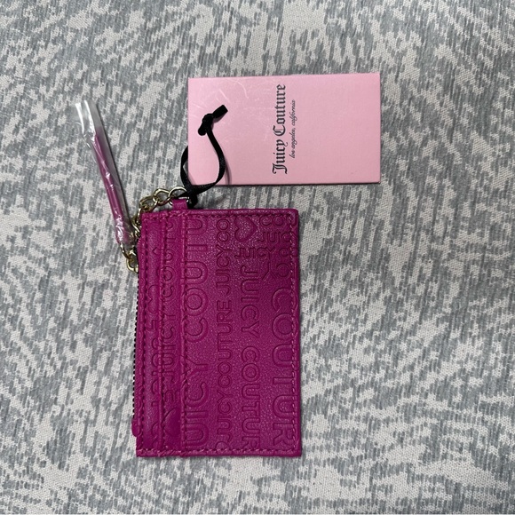 JUICY COUTURE Debossed Raspberry Speedy & matching card wallet - Picture 10 of 13